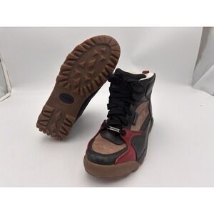 Vasque Hiking Boots‎ Mens 8 Black Red Brown GoreTex GTX Knockout Leather Outdoor